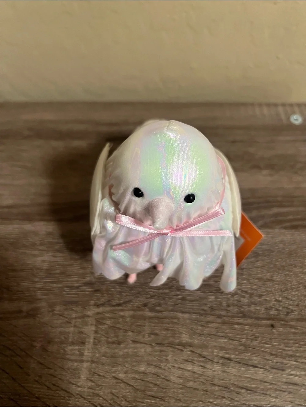 Target Hyde & Eek Featherly Friends Halloween Bird Whisper Pink Ghost NWT